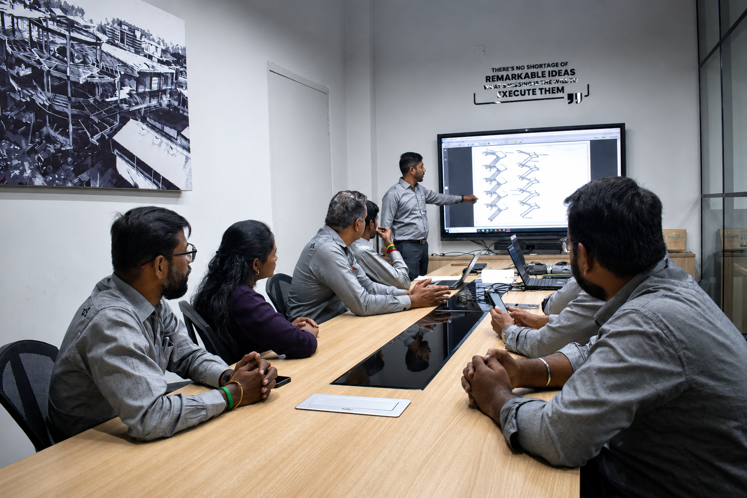 Architecture team planning meeting